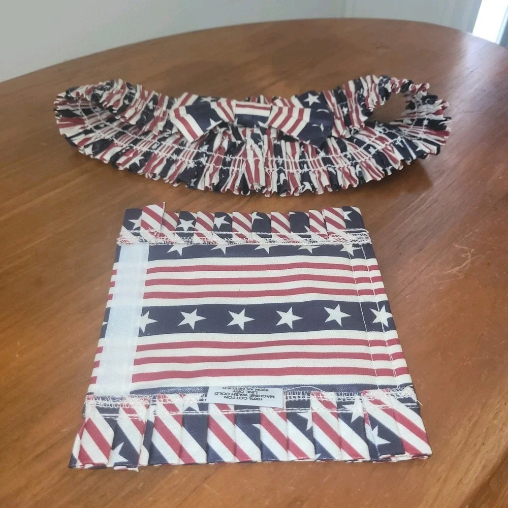 Longaberger Basket Liner And Gripper All‎ American Pattern